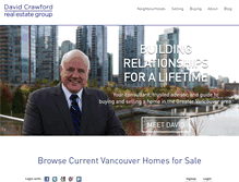 Tablet Screenshot of davidcrawford.com